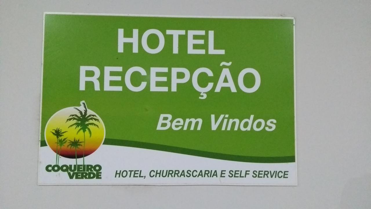 Hotel E Churrascaria Coqueiro Verde Oeiras Exterior foto